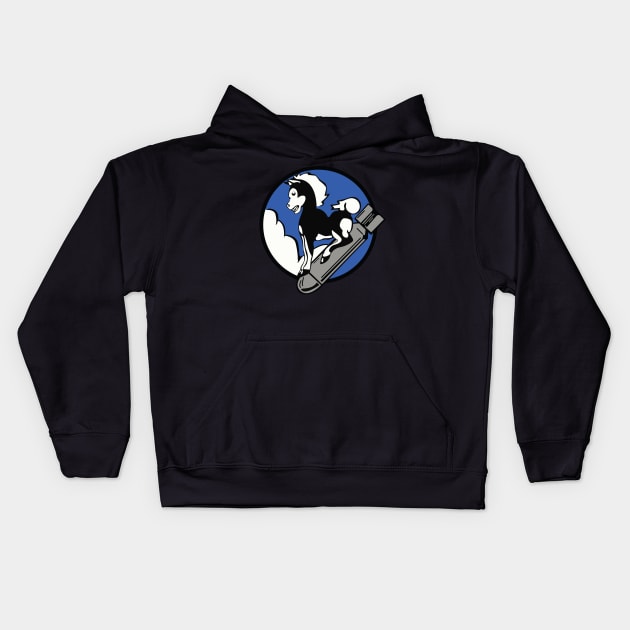 526th Fighter Bomber Sqdrn 86th Fighter Bomber Group wo Txt X 300 Kids Hoodie by twix123844